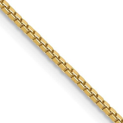 10k 1mm Box Chain - Seattle Gold Grillz