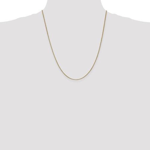10k 1mm Box Chain - Seattle Gold Grillz