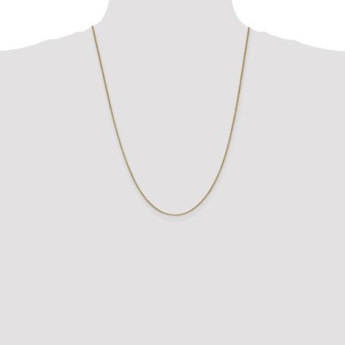 10k 1mm Box Chain - Seattle Gold Grillz