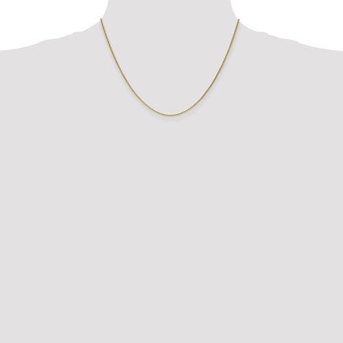 10k 1mm Cable Chain - Seattle Gold Grillz