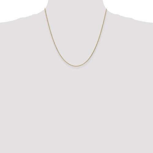 10k 1mm Cable Chain - Seattle Gold Grillz