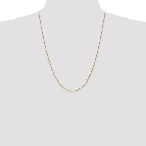 10k 1mm Cable Chain - Seattle Gold Grillz