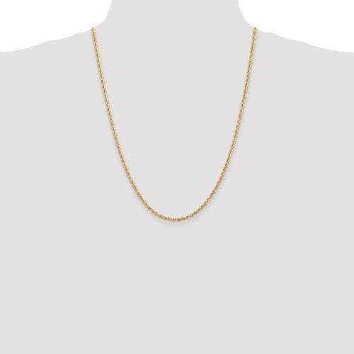 10k 2.75mm Diamond Cut Quadruple Rope Chain - Seattle Gold Grillz