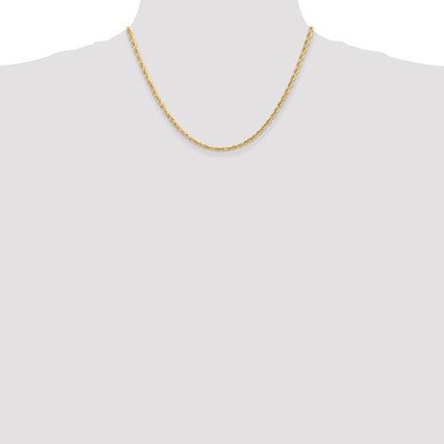 10k 3.0mm Diamond Cut Quadruple Rope Chain - Seattle Gold Grillz