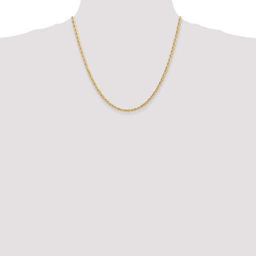 10k 3.0mm Diamond Cut Quadruple Rope Chain - Seattle Gold Grillz