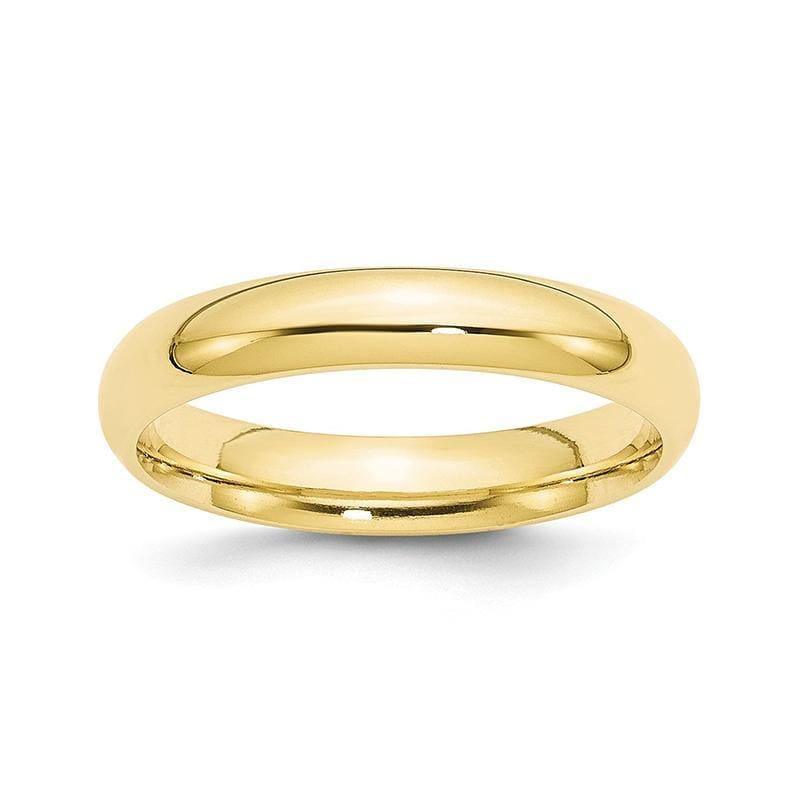 10K 4mm Standard Comfort Fit Band - Seattle Gold Grillz