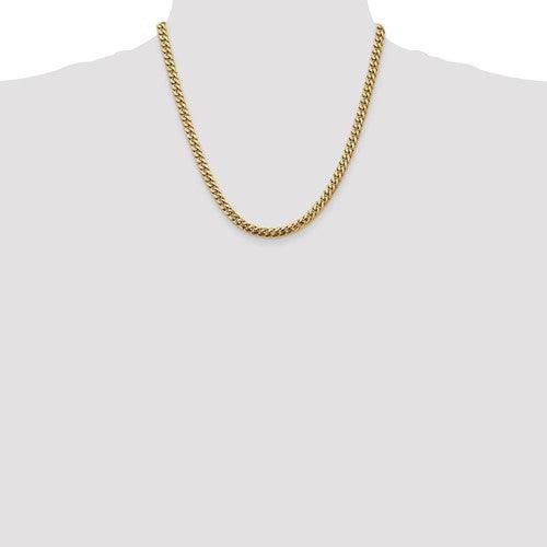 10K 5mm Solid Miami Cuban Chain - Seattle Gold Grillz