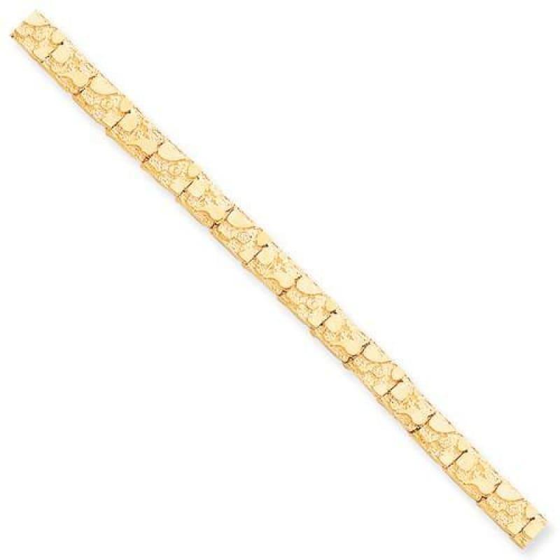 10k 6.0mm Nugget Bracelet - Seattle Gold Grillz