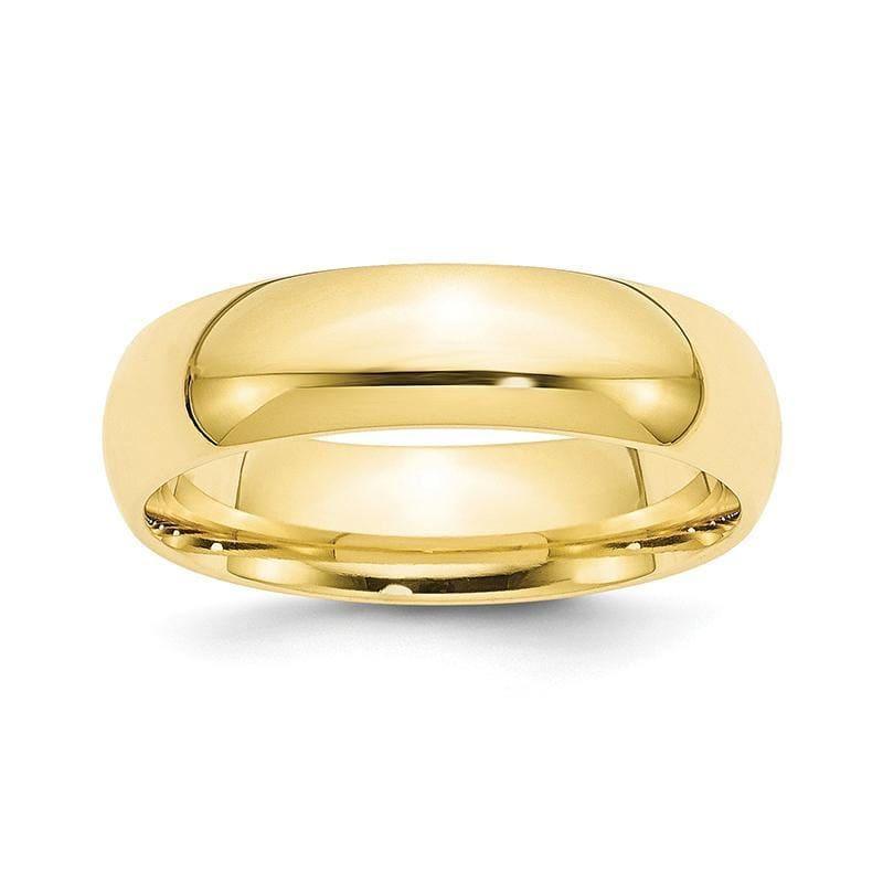 10K 6mm Standard Comfort Fit Band - Seattle Gold Grillz