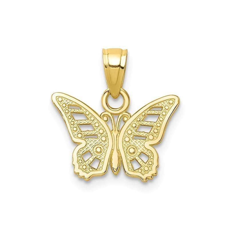 10k Butterfly Charm - Seattle Gold Grillz