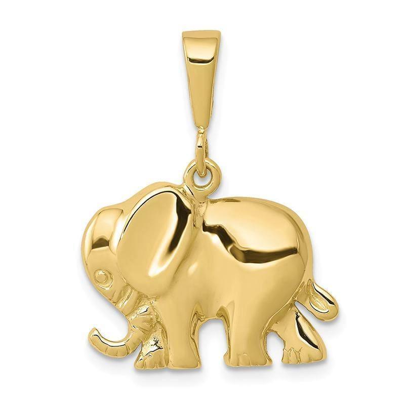 10k Elephant Charm - Seattle Gold Grillz