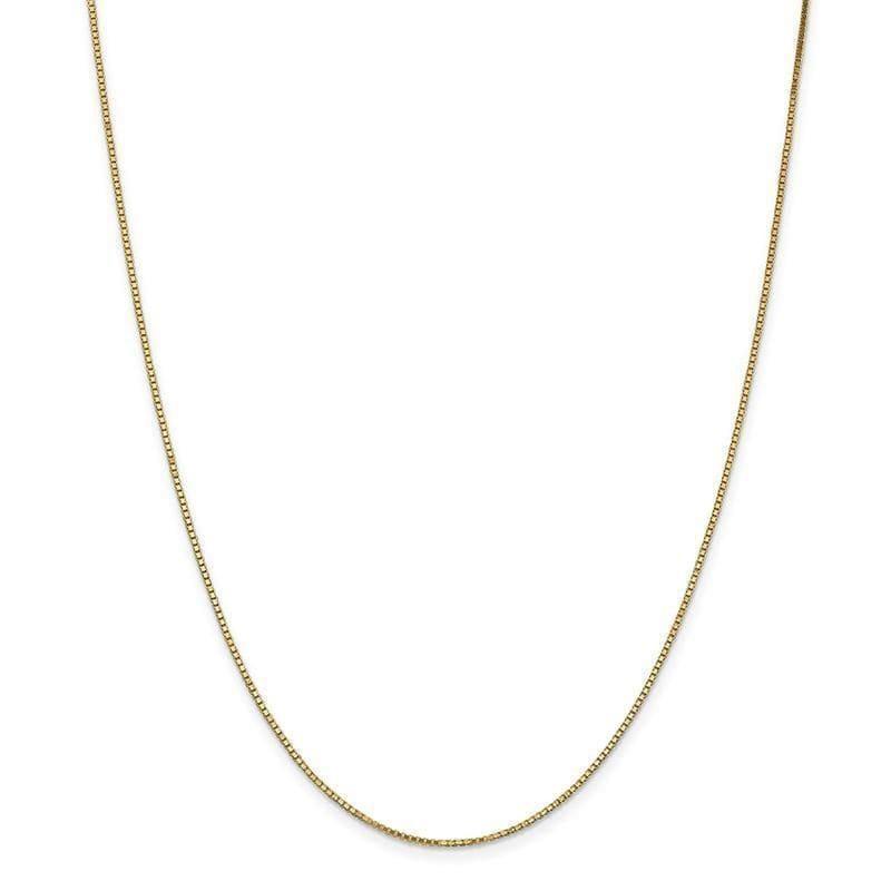10k Gold 1.10mm Box Chain - Seattle Gold Grillz