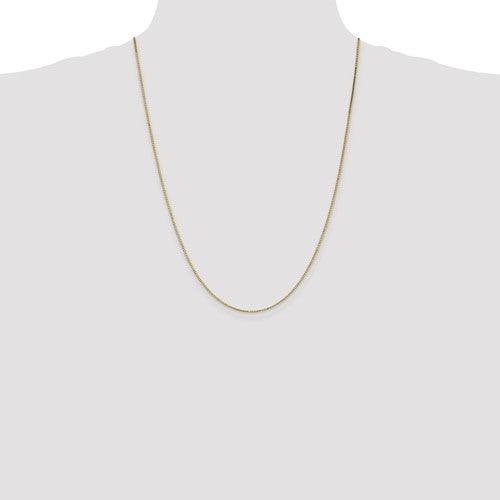 10k Gold 1.10mm Box Chain - Seattle Gold Grillz