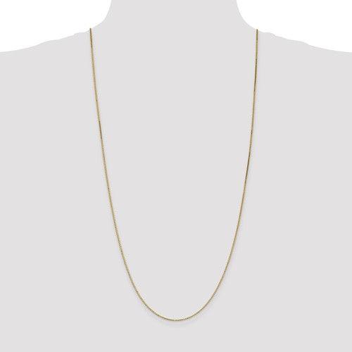10k Gold 1.10mm Box Chain - Seattle Gold Grillz