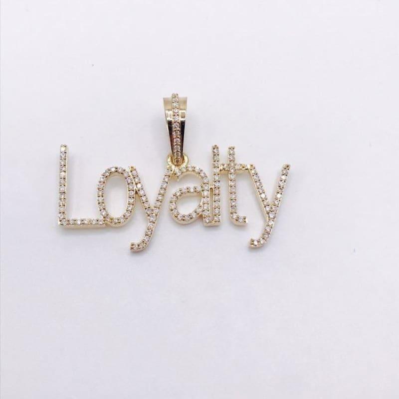 10k Gold Diamond Loyalty Pendant - Seattle Gold Grillz