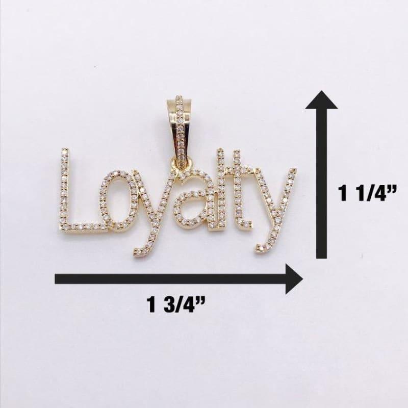 10k Gold Diamond Loyalty Pendant - Seattle Gold Grillz