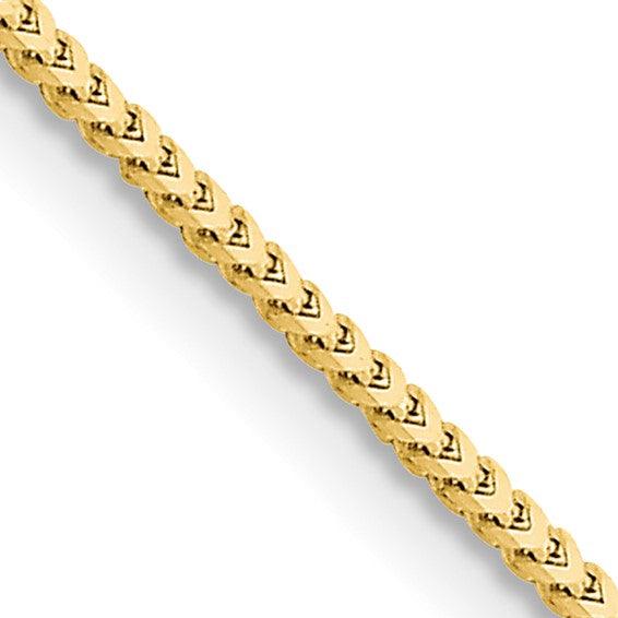 10k Yellow Gold 1.5mm Franco Chain - Seattle Gold Grillz