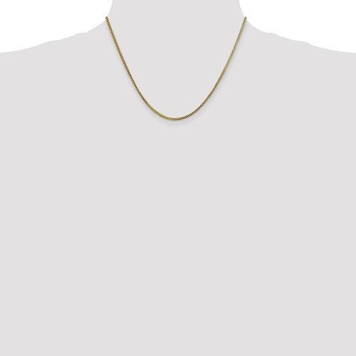 10k Yellow Gold 1.5mm Franco Chain - Seattle Gold Grillz