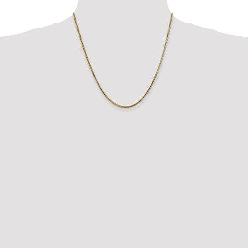 10k Yellow Gold 1.5mm Franco Chain - Seattle Gold Grillz