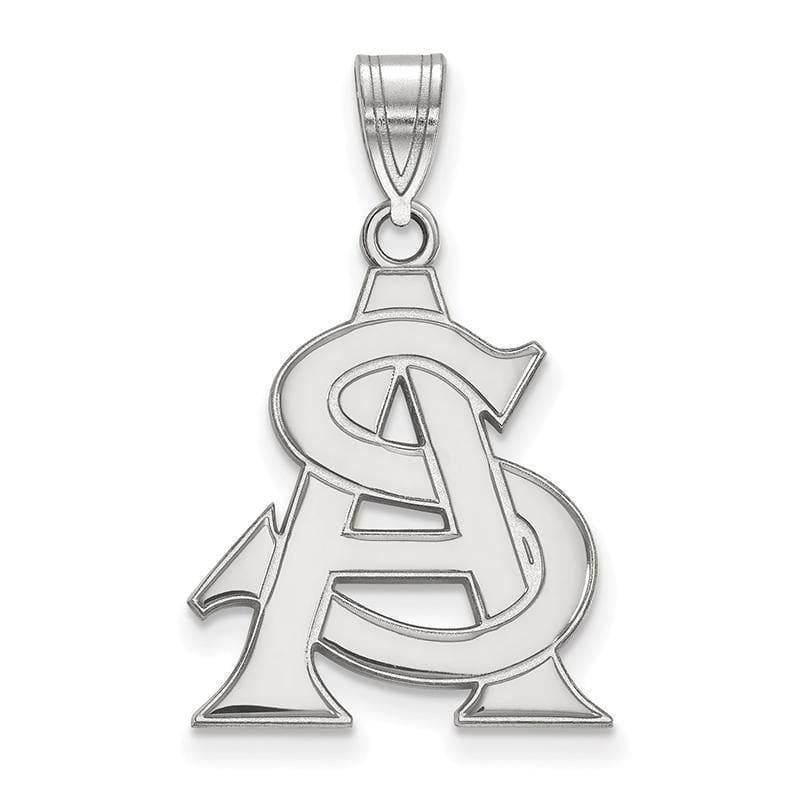 10kw LogoArt Arizona State University Large Pendant - Seattle Gold Grillz