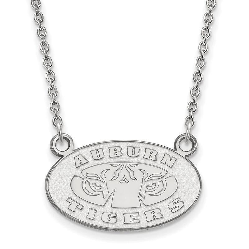 10kw LogoArt Auburn University Small Pendant w-Necklace - Seattle Gold Grillz