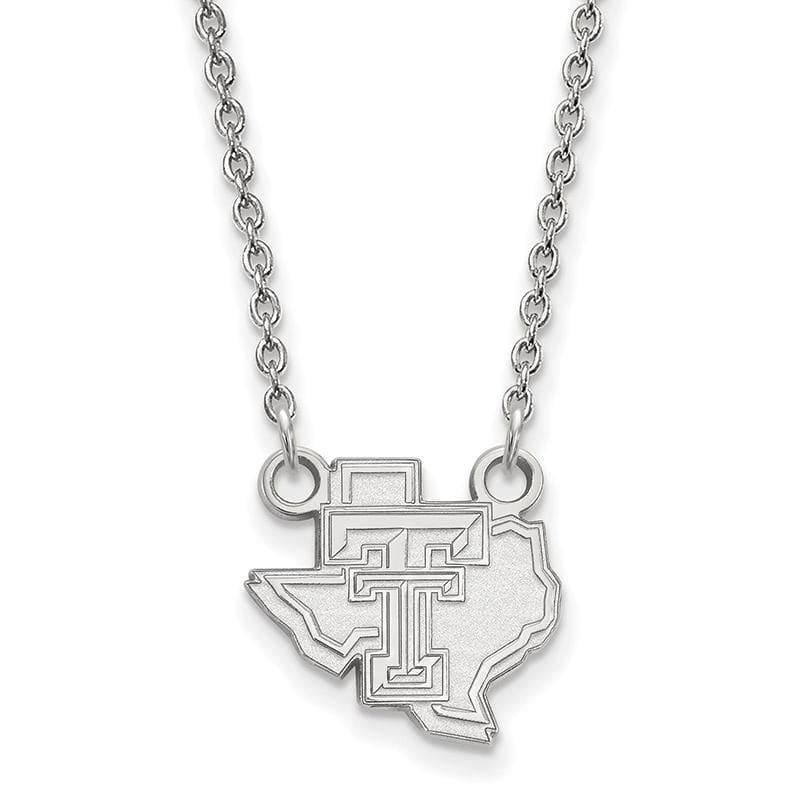 10kw LogoArt Texas Tech University Small Pendant w-Necklace - Seattle Gold Grillz