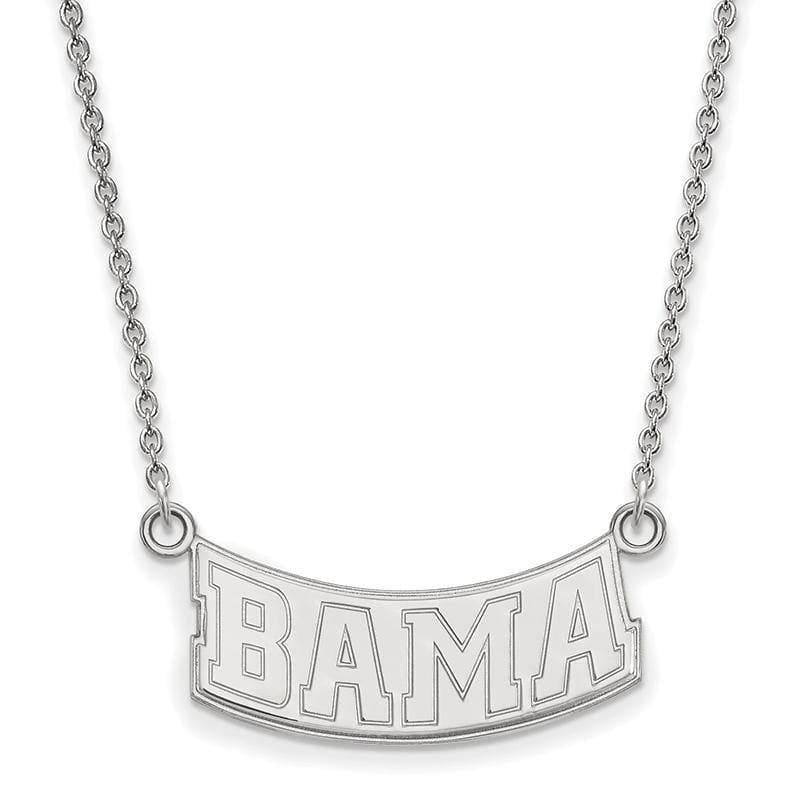 10kw LogoArt University of Alabama Small Pendant w-Necklace - Seattle Gold Grillz