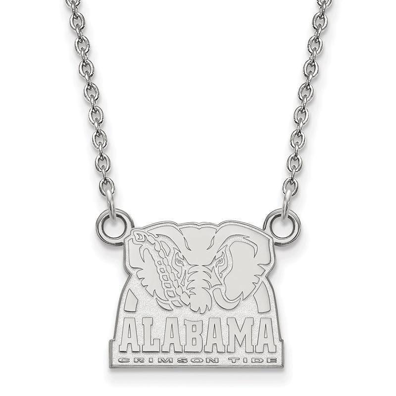 10kw LogoArt University of Alabama Small Pendant w-Necklace - Seattle Gold Grillz