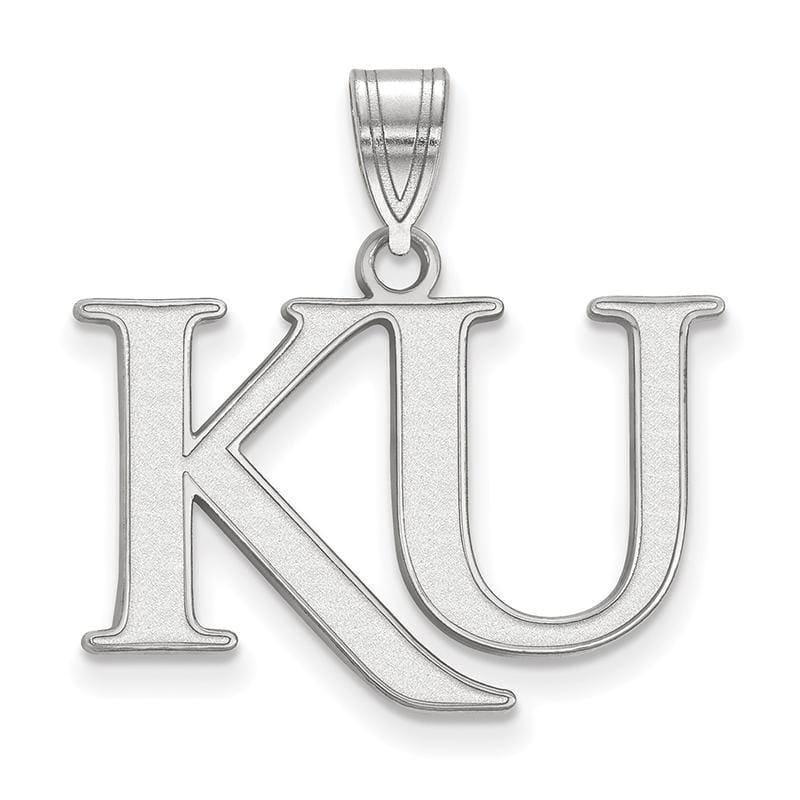 10kw LogoArt University of Kansas Medium Pendant - Seattle Gold Grillz