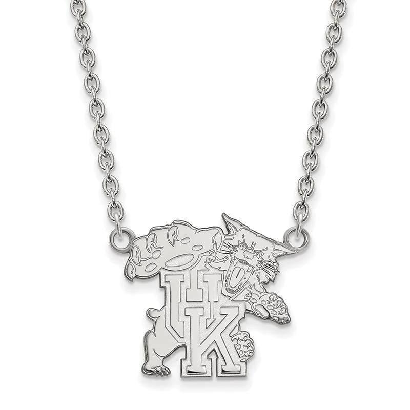 10kw LogoArt University of Kentucky Large Pendant w-Necklace - Seattle Gold Grillz