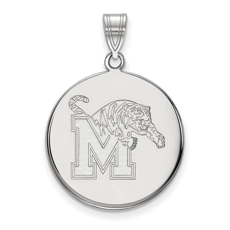 10kw LogoArt University of Memphis Large Pendant - Seattle Gold Grillz