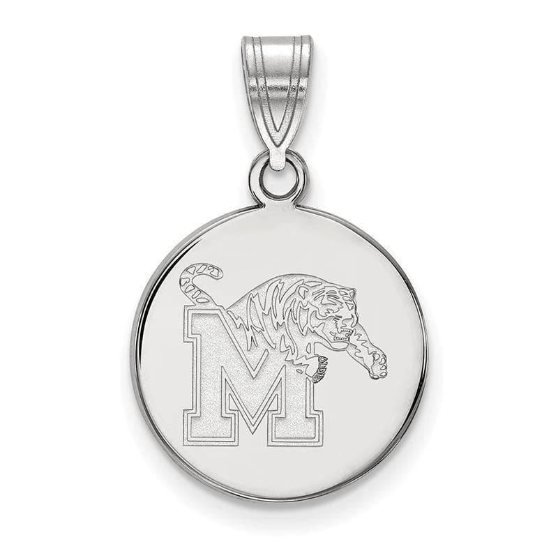 10kw LogoArt University of Memphis Medium Pendant - Seattle Gold Grillz