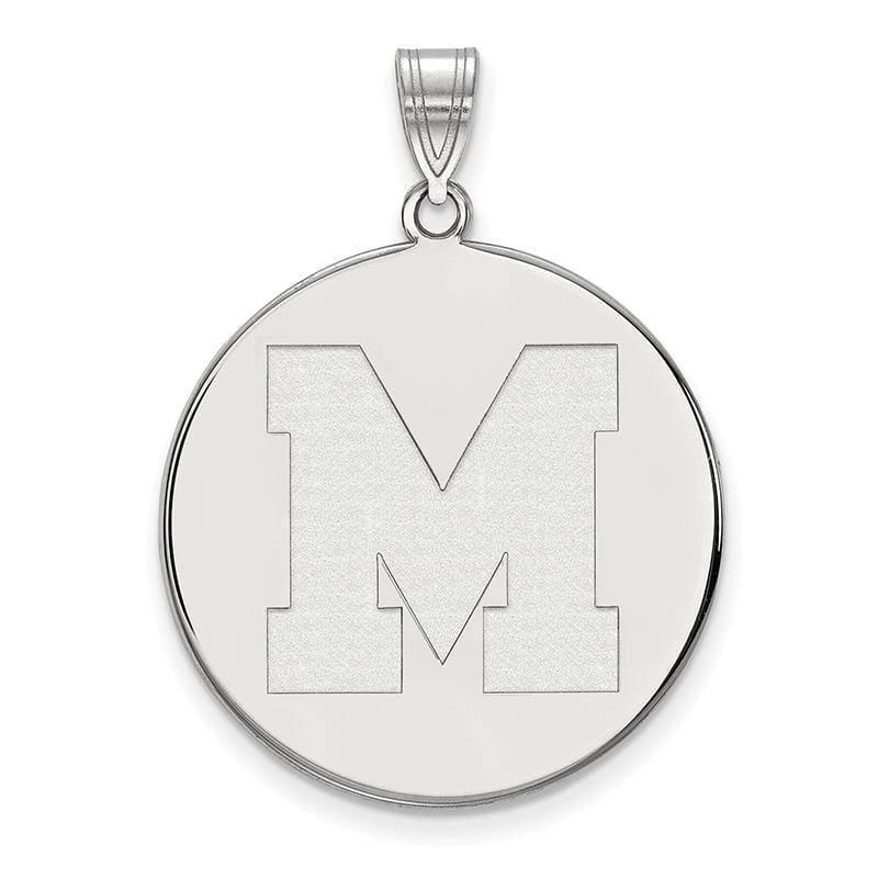 10kw LogoArt University of Memphis XL Disc Pendant - Seattle Gold Grillz