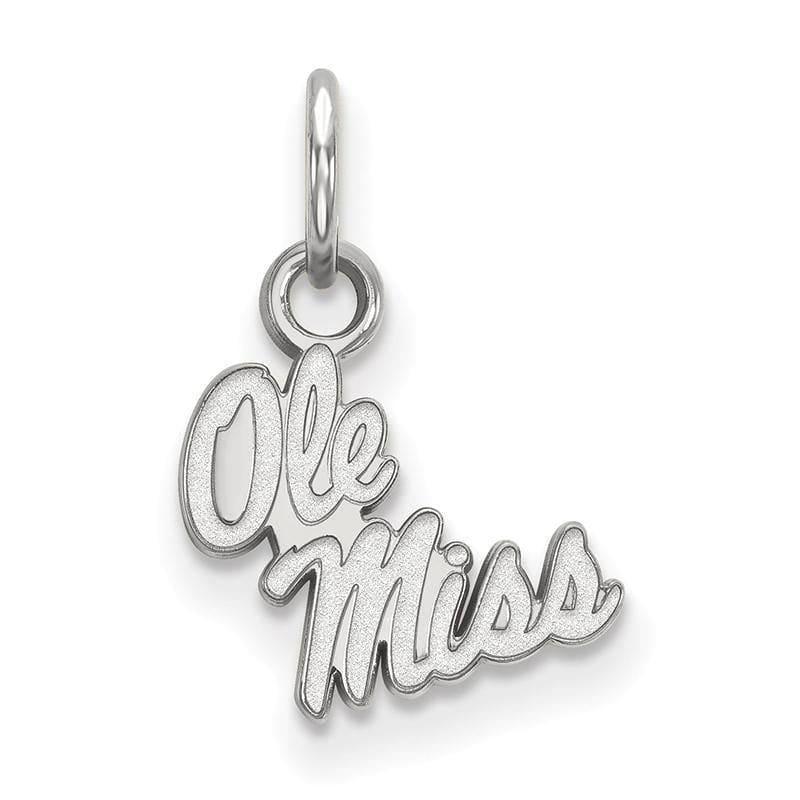 10kw LogoArt University of Mississippi XS Pendant - Seattle Gold Grillz