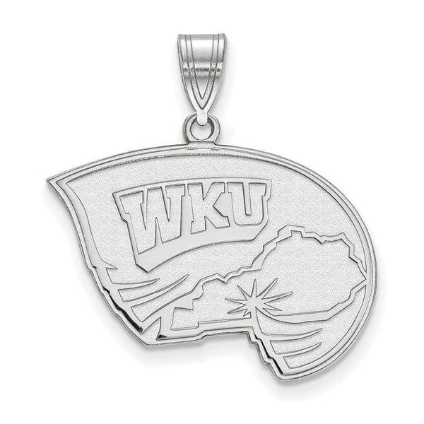 14K Yellow Gold LogoArt University of Kentucky Large Pendant Necklace