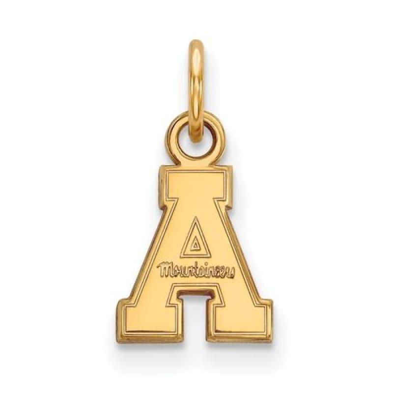10ky LogoArt Appalachian State University XS Pendant - Seattle Gold Grillz