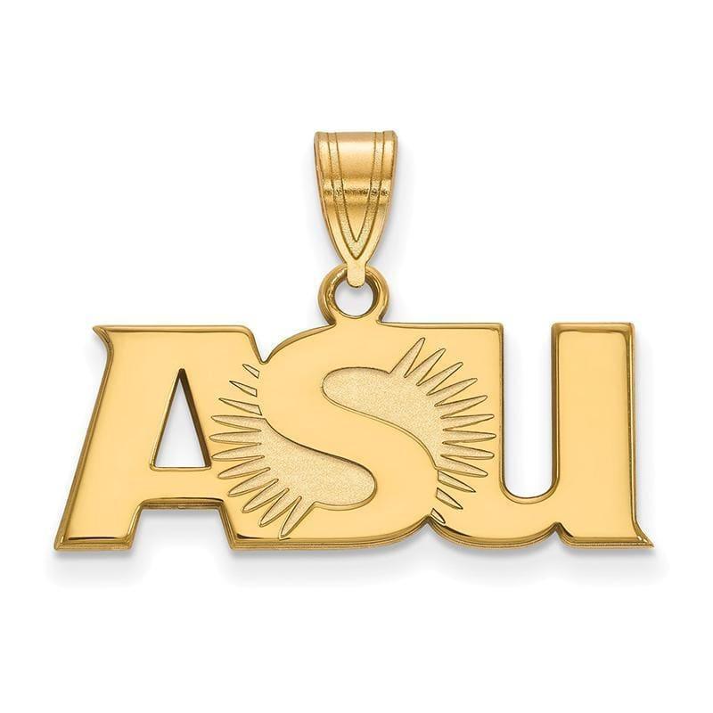 10ky LogoArt Arizona State University Large Pendant - Seattle Gold Grillz