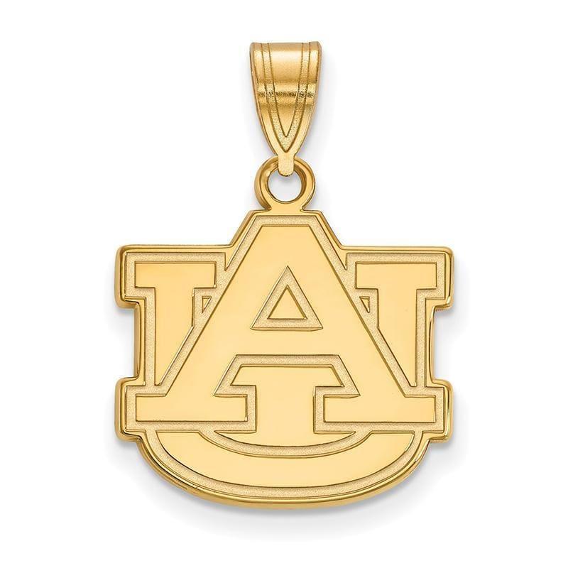 10ky LogoArt Auburn University Medium Pendant - Seattle Gold Grillz