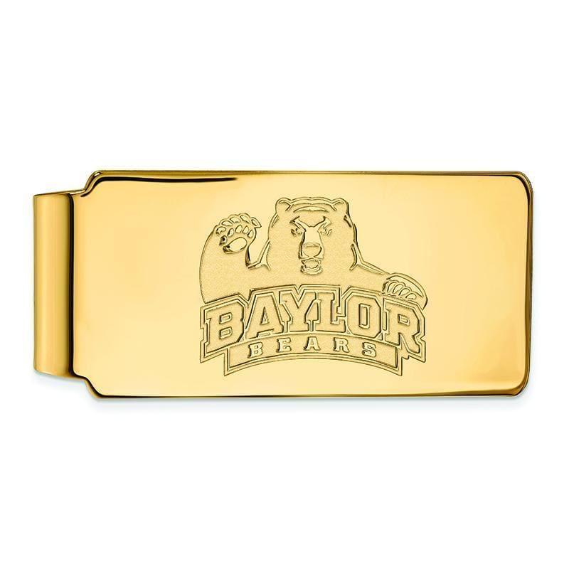 10ky LogoArt Baylor University Money Clip - Seattle Gold Grillz