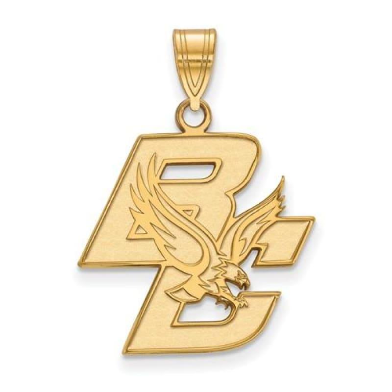 10ky LogoArt Boston College Large Pendant - Seattle Gold Grillz