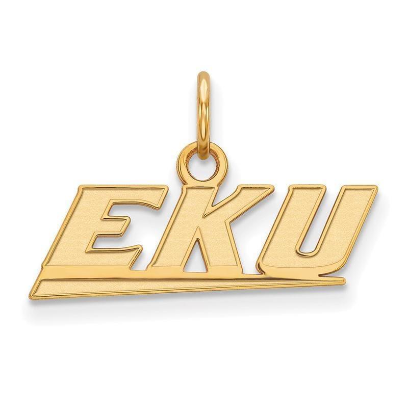 10ky LogoArt Eastern Kentucky University XS Pendant - Seattle Gold Grillz