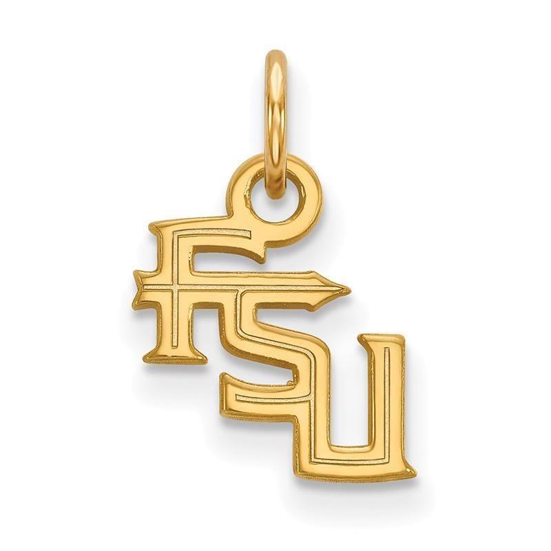 10ky LogoArt Florida State University XS Pendant - Seattle Gold Grillz