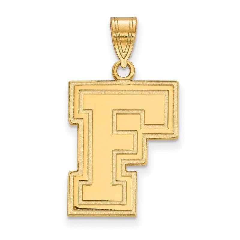 10ky LogoArt Fordham University Large Pendant - Seattle Gold Grillz