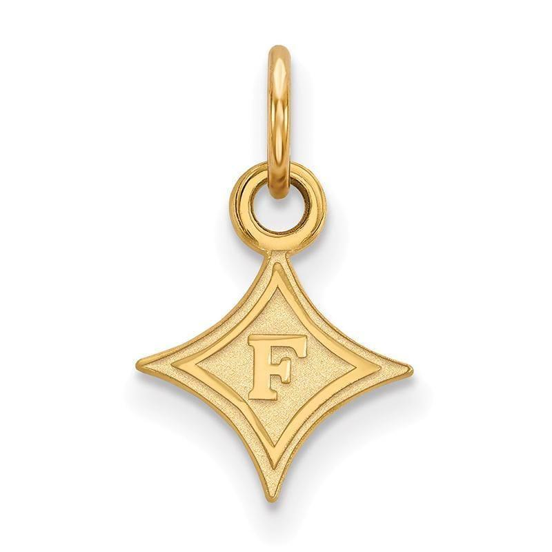 10ky LogoArt Furman University XS Pendant - Seattle Gold Grillz