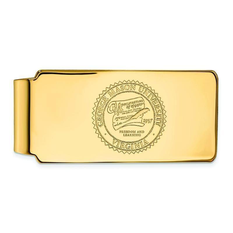 10ky LogoArt George Mason University Money Clip Crest - Seattle Gold Grillz