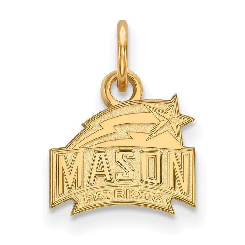 10ky LogoArt George Mason University XS Pendant - Seattle Gold Grillz