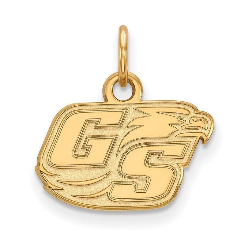 10ky LogoArt Georgia Southern Univeristy XS Pendant - Seattle Gold Grillz