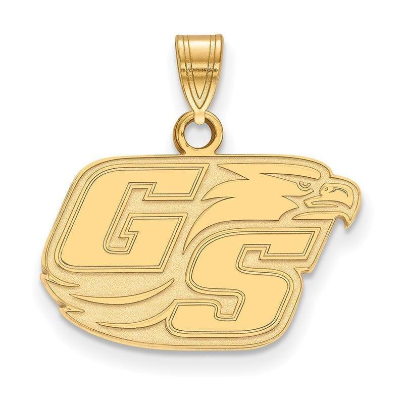 10ky LogoArt Georgia Southern University Small Pendant - Seattle Gold Grillz