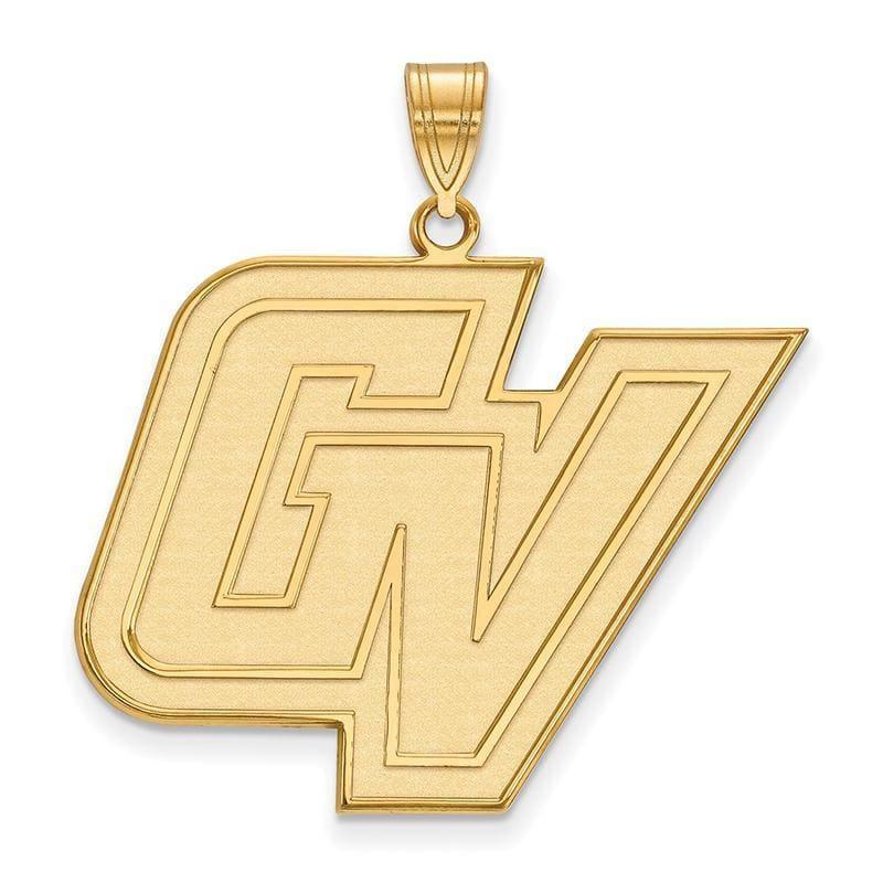 10ky LogoArt Grand Valley State XL Pendant - Seattle Gold Grillz