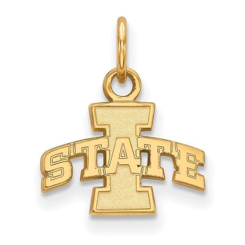 10ky LogoArt Iowa State University XS Pendant - Seattle Gold Grillz
